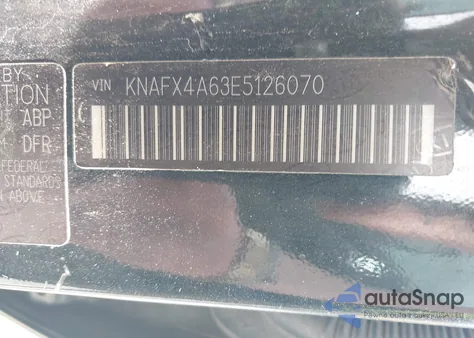 2014 Kia Forte Lx z USA, uszkodzony, nr VIN KNAFX4A63E5126070